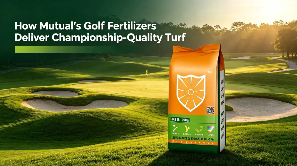How Mutual's Golf FertilizersDeliver Championship-Quality Turf
